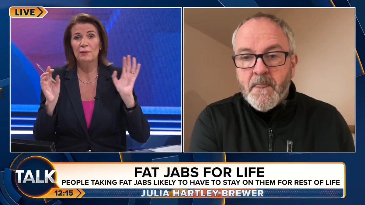 🚨 "If you are making your kids fat, we should be naming, shaming and prosecuting you." Julia Hartley-Brewer attacks "lazy, feckless, bad parents" for feeding their kids too much junk food. Julia Hartley-Brewer