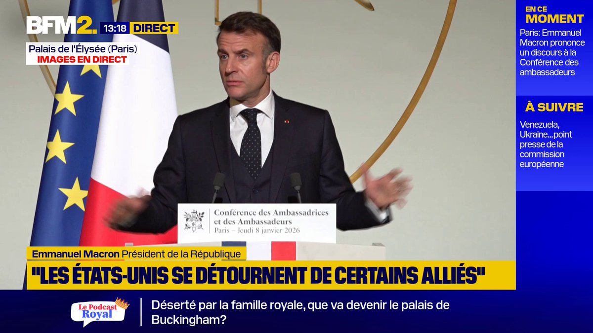 Emmanuel Macron: "Trop de nos groupes se sont désinvestis du continent africain (...). Amenons des groupes français de plus en plus nombreux en Afrique, mais amenons ceux qui ont faim. Ceux qui ne se comportent pas bien et ceux qui n'ont pas faim, faut plus les emmener" #BFM2