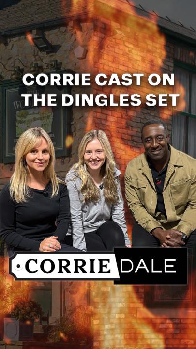 Lots of fun was had on the Emmerdale set ❤️ 😅 #Corriedale