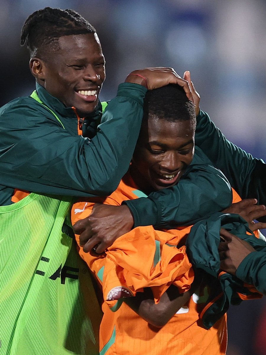 Called twice from the bench, he delivered two goals. The Elephants’ star, Touré. 🧡 #TotalEnergiesAFCON2025