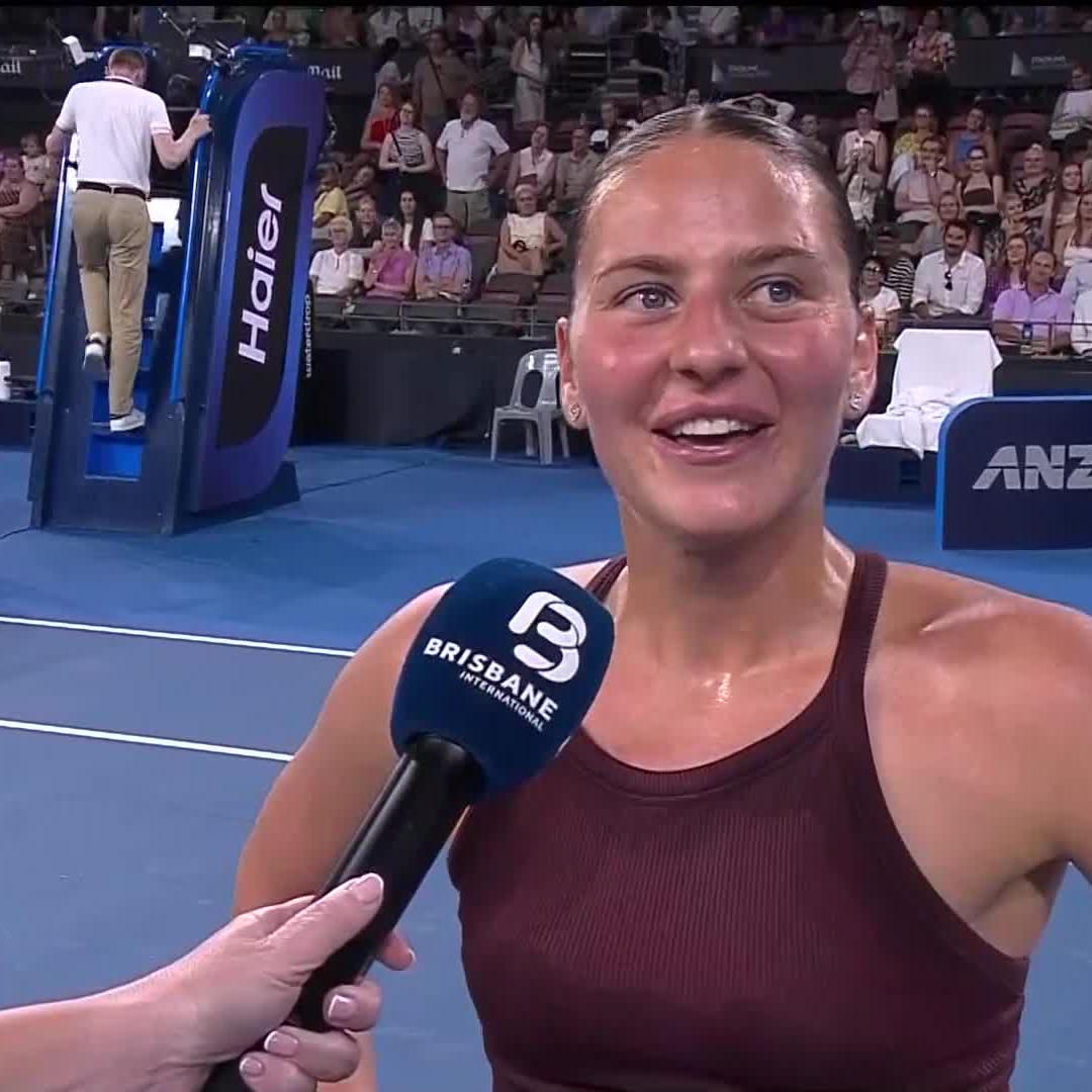 Starting the year strong 🤩 Marta Kostyuk | #BrisbaneTennis