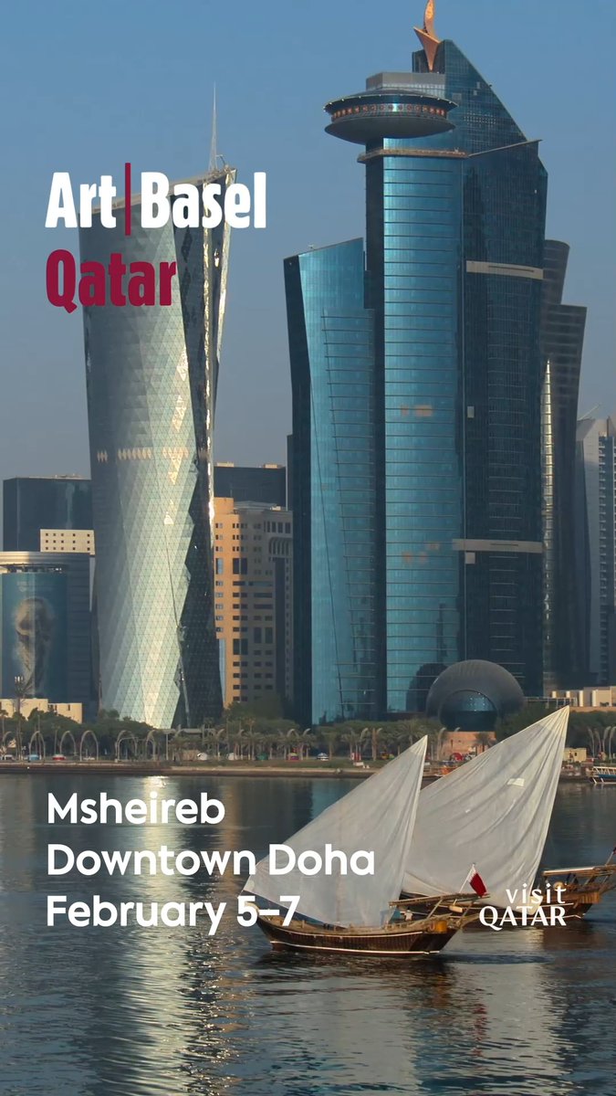 Tickets for the inaugural edition of #ArtBaselQatar are available now! The fair will feature 87 galleries and 84 artists, presenting Modern and contemporary art in a new curatorial format, including a unique Special Projects program. Join us February 5–7, 2026: