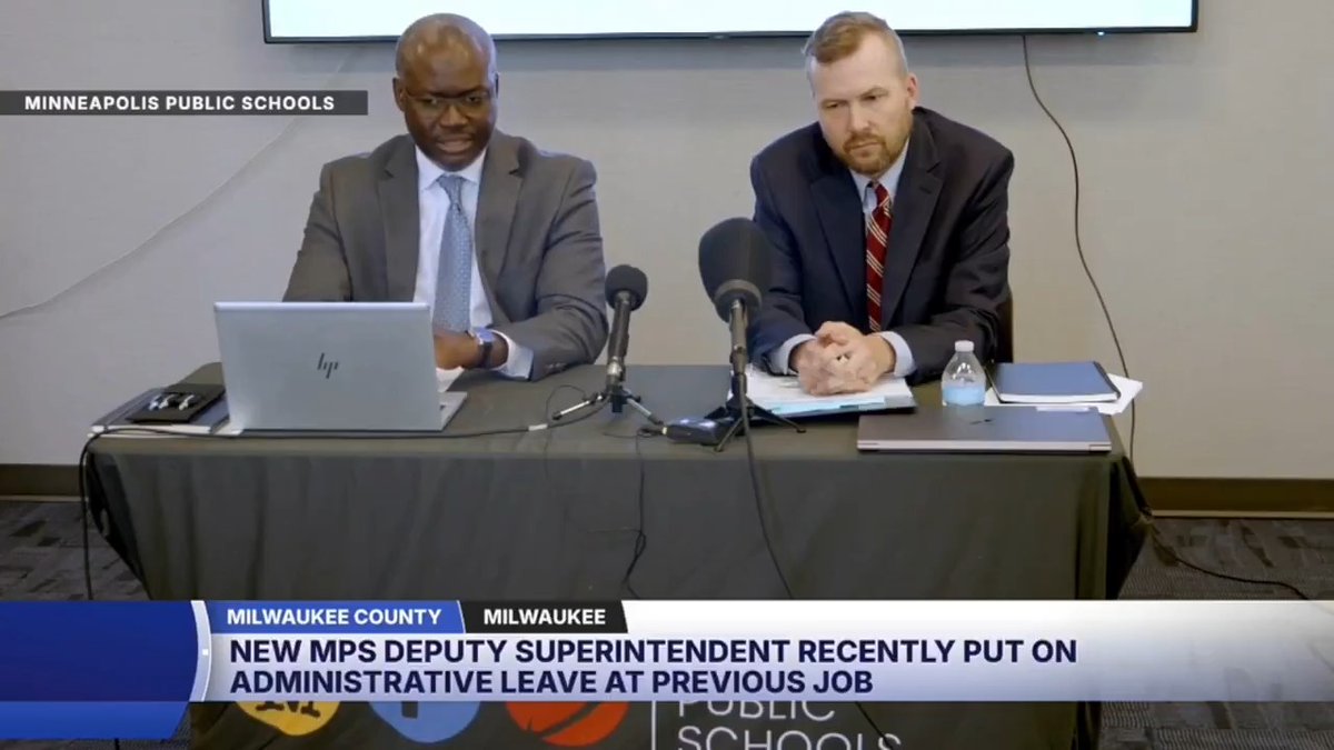 🚨Milwaukee Public Schools hired a “Deputy Superintendent” from Minneapolis Public Schools at $240,000 a year… Now we learn Ibrahima Diop is on administrative leave in Minneapolis for failing to file required school financial paperwork with the state. You can’t make this up.