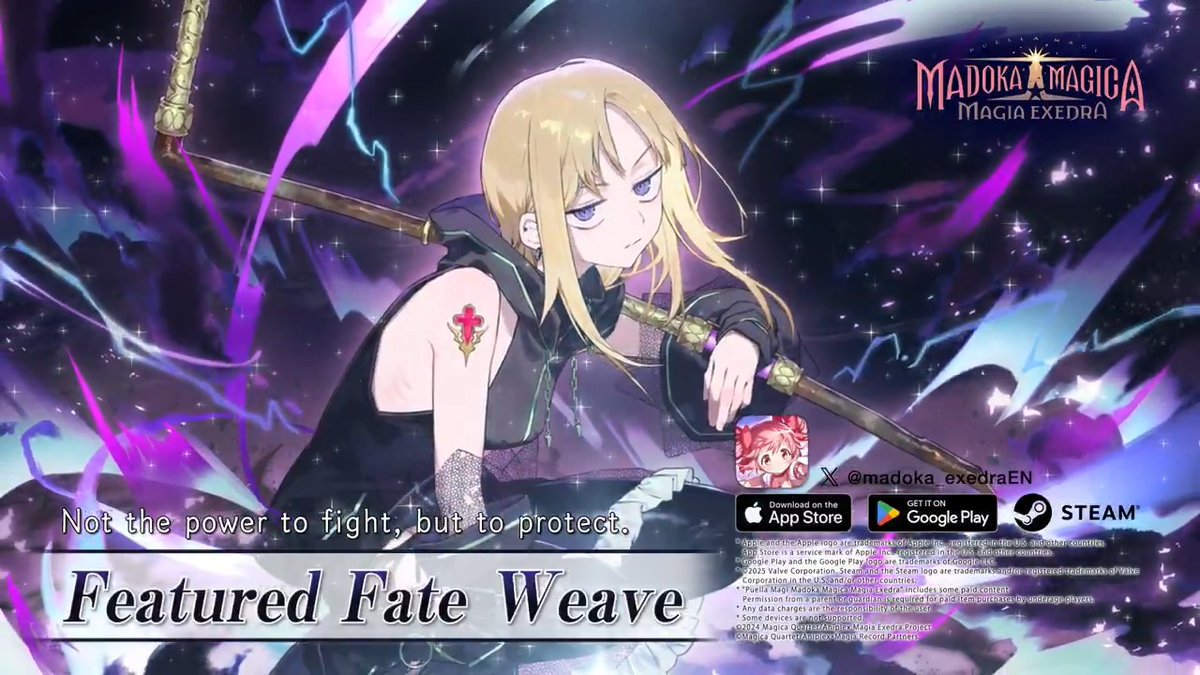 ✦•┈┈┈┈•✶• ┈┈┈┈•✦ Kanae Yukino arrives 1/9 (Fri) 12:00 (UTC+9)🔖 ✦•┈┈┈┈•✶• ┈┈┈┈•✦ New 5★ Kioku [Thoughtless] Kanae Yukino ""Not the power to fight, but to protect."" ◆Availability Period 1/9 (Fri) 12:00 ~ 1/23 (Fri) 11:59 (UTC+9) #madoka_exedra