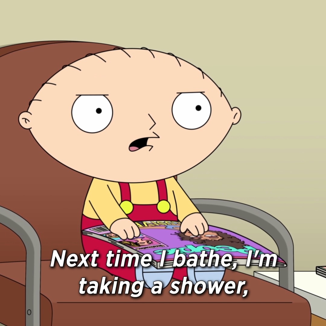 gonna be the best baby shower ever 💯 watch #familyguy anytime on Hulu.