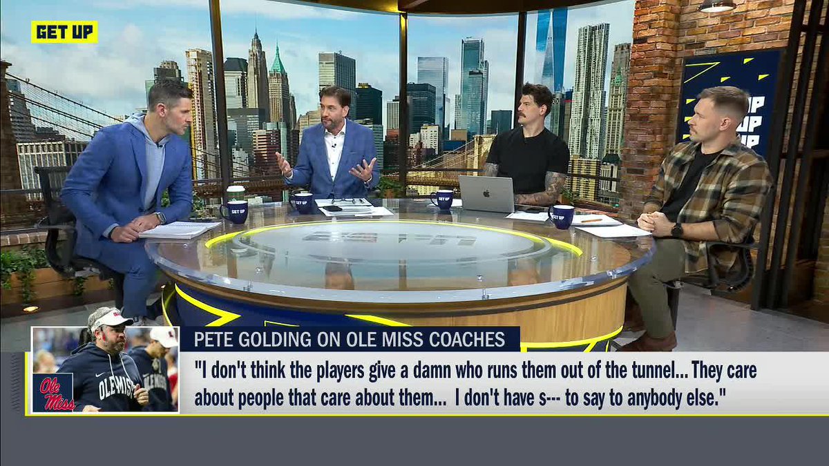 "Lane Kiffin has become a little bit like Jerry Jones. He's made Ole Miss America's team." 👀 —Dan Orlovsky