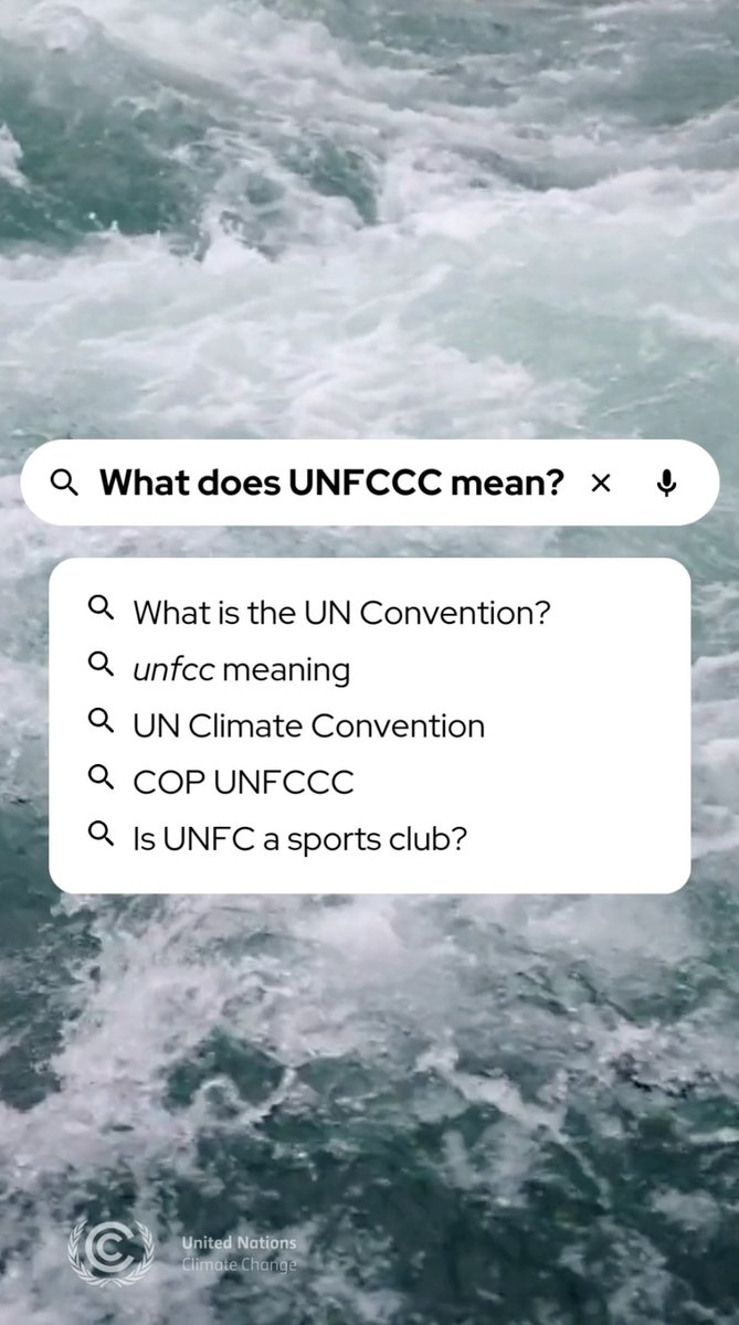 The UNFCCC is the foundation of global climate cooperation. 🌍 It's the treaty behind the Paris Agreement and international climate action efforts. It was created so countries could act together to protect people and the planet. Learn more 👇