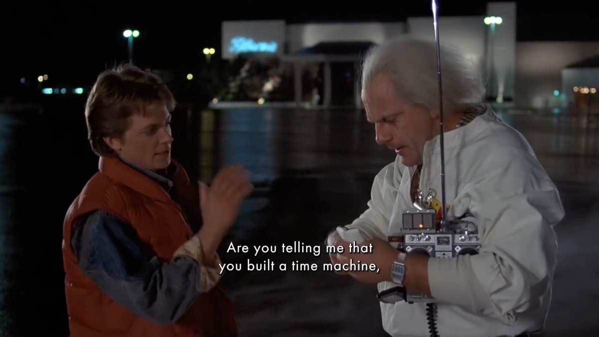 Once the DeLorean hits 88 MPH in Back to the Future (1985), you can feel the movie shift into legend.