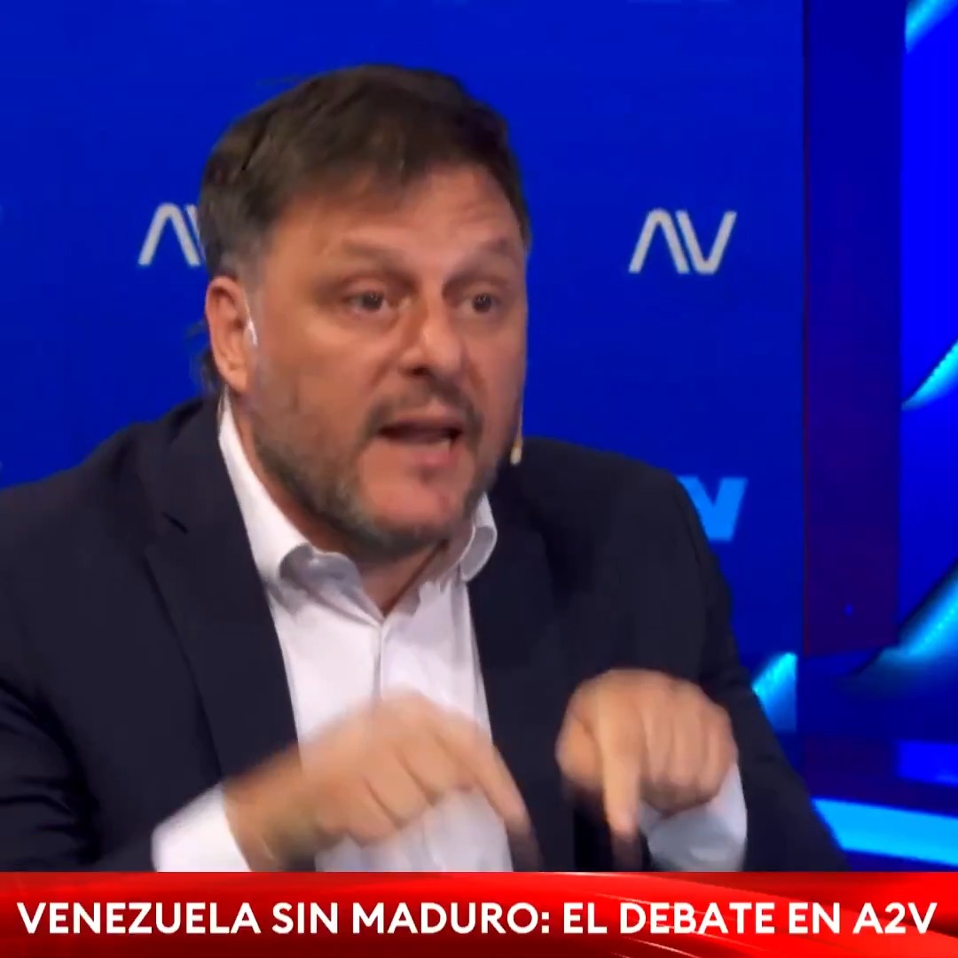 "Santoro": Por los comentarios de Leandro Santoro sobre Venezuela