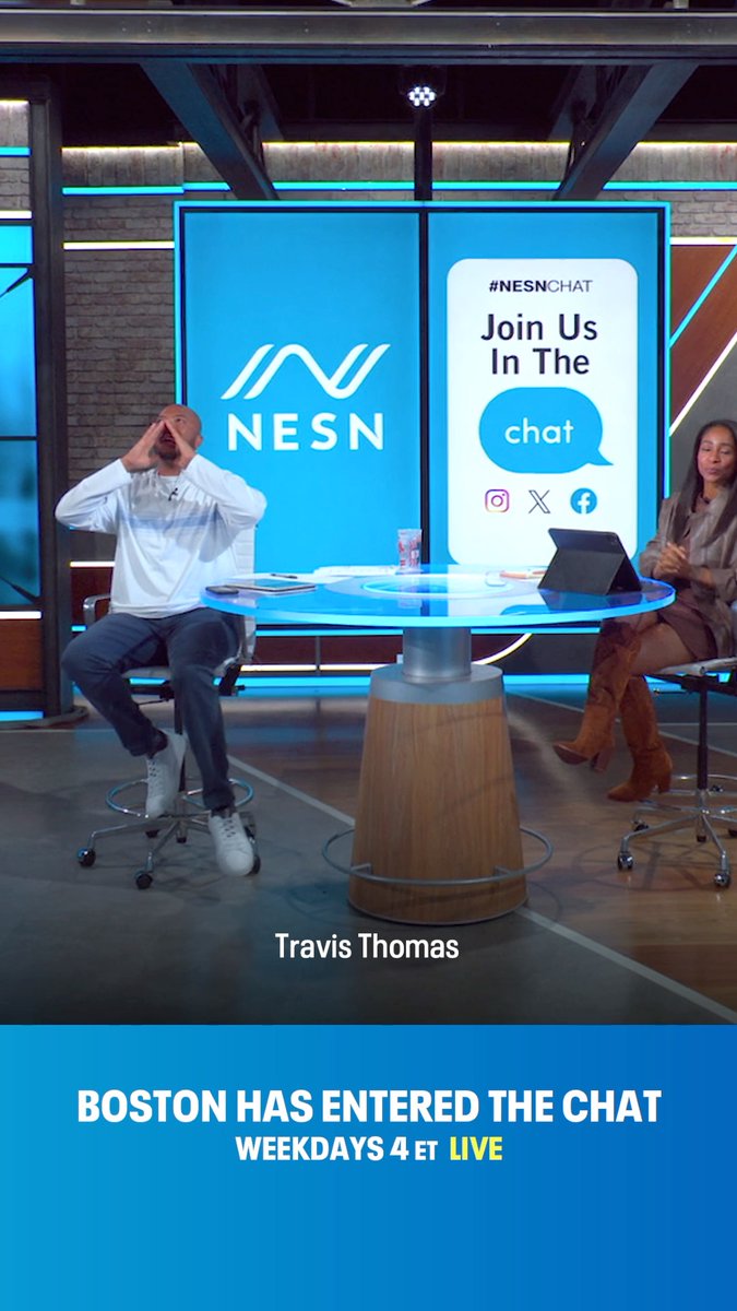 🚨 Boston Has Entered The Chat is moving to weekdays at 4 PM on NESN starting Monday! 📺 Tune in to hear from the best of the best ➡️ Joe Murray Adam Kaufman Lucy Burdge Travis Thomas Kasey Hudson