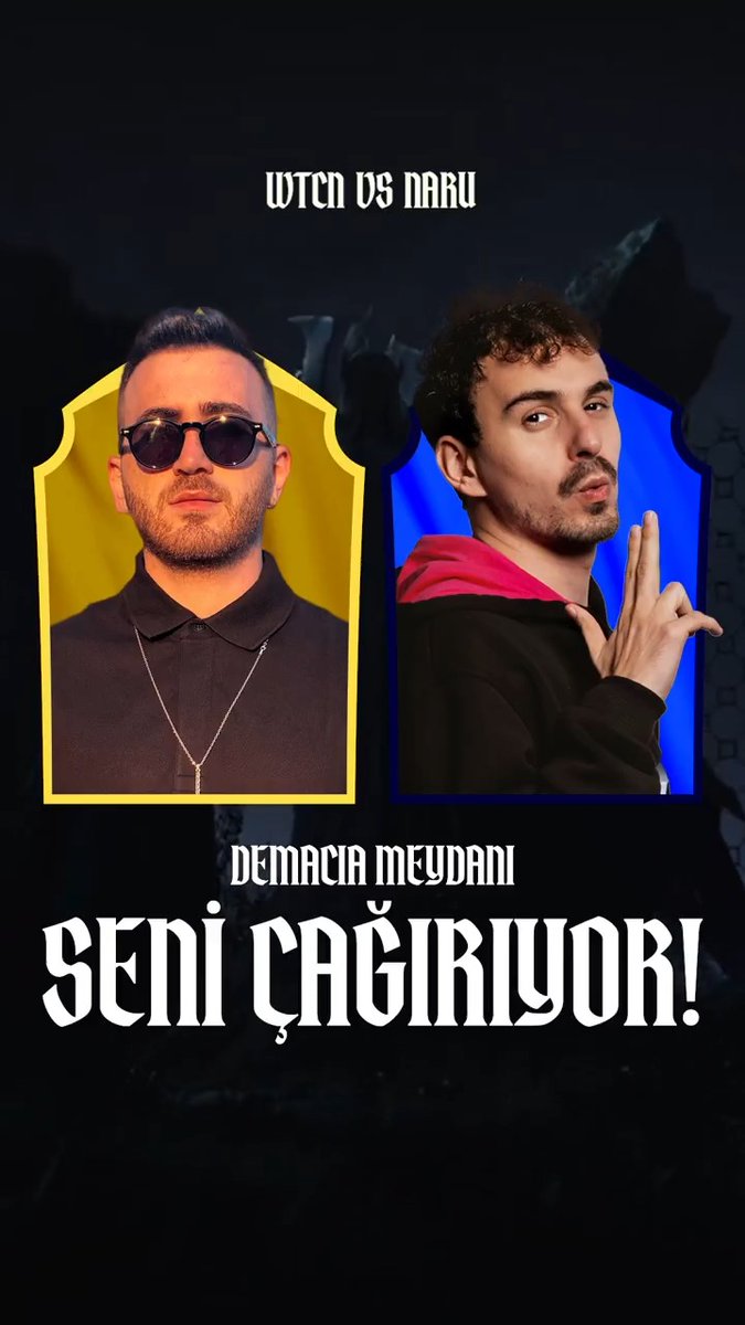 Demacia Meydanı’nda muhteşem bir mücadeleye hazır mısın? ⚔️ Ferit Karakaya ve Koray 4 günlük dereceli tırmanma yarışına giriyor! 👊 Bu eğlenceli kapışmaya ortak olmak için yayınları kaçırma! 👀 🗓️: 8-9-10-11 Ocak 🕕: 19.00 🔗: ve