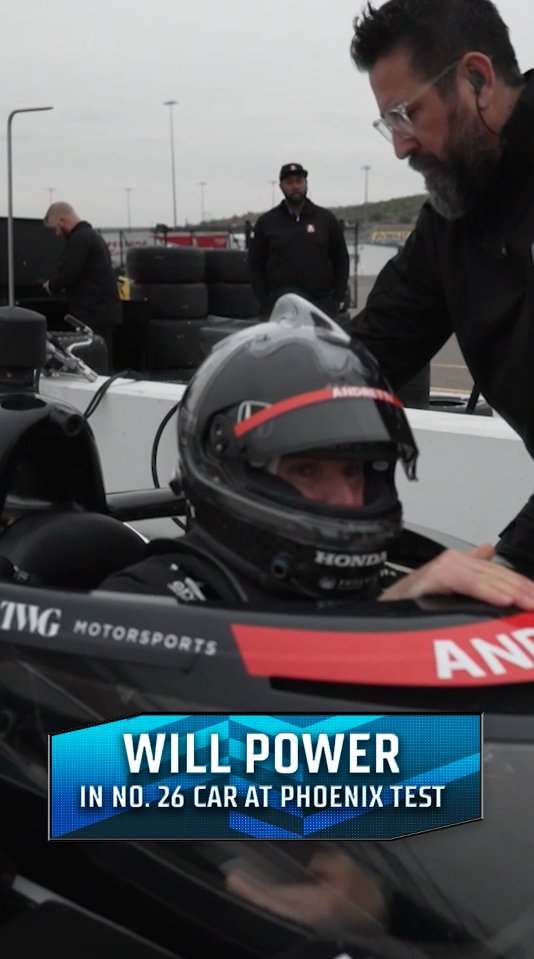 Will Power’s first laps in his new ride. Andretti INDYCAR & INDY NXT | Phoenix Raceway