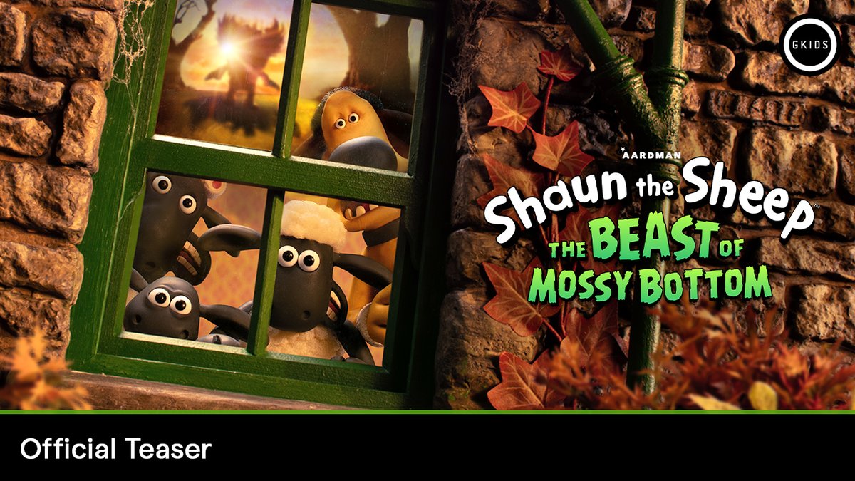 What's that coming over the hill? 🎃 GKIDS is proud to announce we'll be bringing SHAUN THE SHEEP: THE BEAST OF MOSSY BOTTOM to North American theatres fall 2026! Stay tuned for more info.