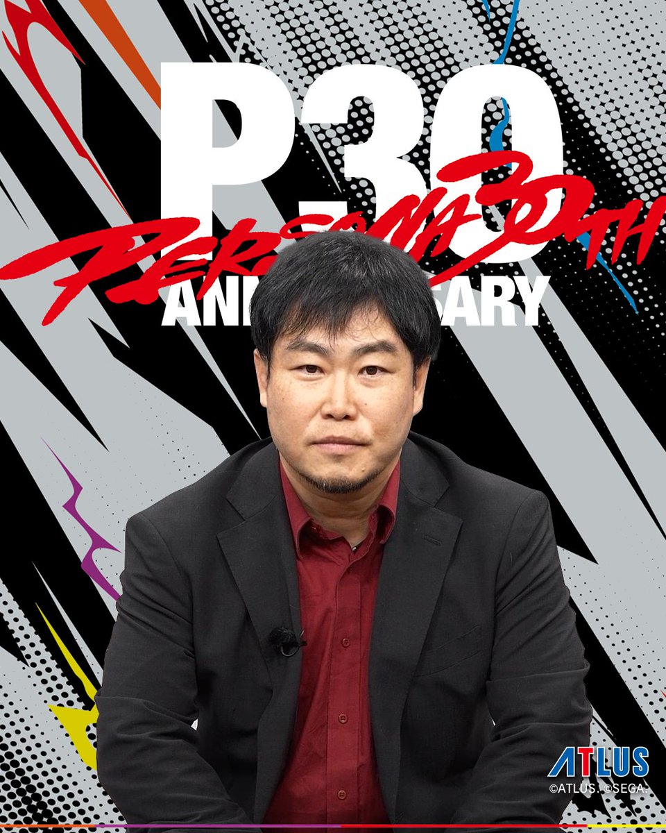 A message from Kazuhisa Wada on the Persona series 💖 #P30th