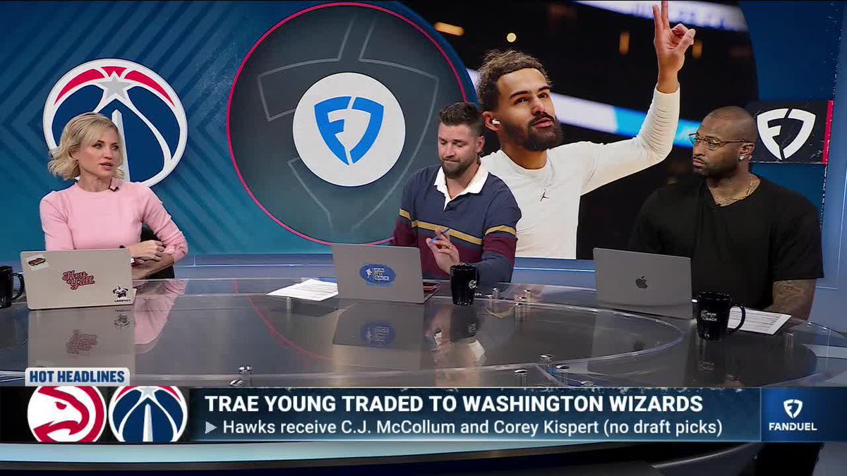 Trae Young could setup the Wizards to be a playoff team by not playing much this year 👀 "They have to lose. If they're not top-8, they lose their draft pick. ... Starting next year, they're thinking playoffs." - Chandler Parsons Michelle Beadle | DeMarcus Cousins