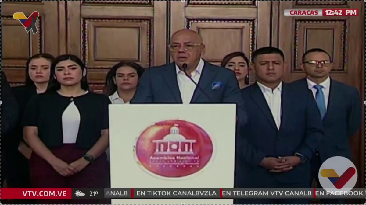 🇻🇪 | URGENTE: Jorge Rodríguez anuncia que "desde este mismo momento" se está liberando a un número importante de presos políticos venezolanos y extranjeros.
