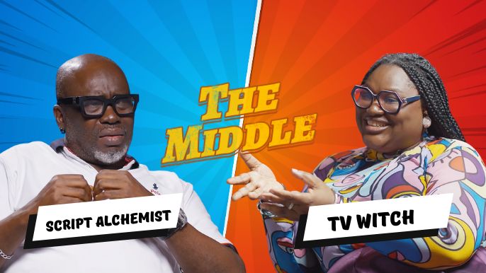 Yinka Ogun & Ifeanyi Barbara Chidi on Writing in Nollywood. Watch The Middle now on YouTube.