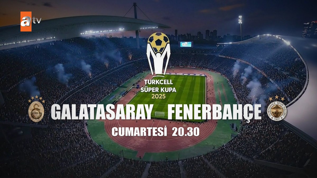 ATV, Galatasaray-Fenerbahçe maçının duyurusunda Galatasaray'ın 5, Fenerbahçe'nin ise 3 yıldızlı logosunu kullandı.
