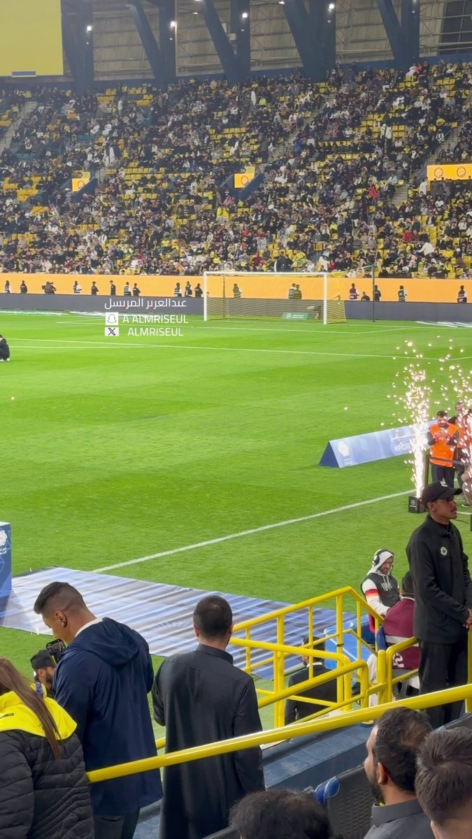 كالعادة رونالدو يدخل الملعب بالقدم اليمنى #النصر_القادسية