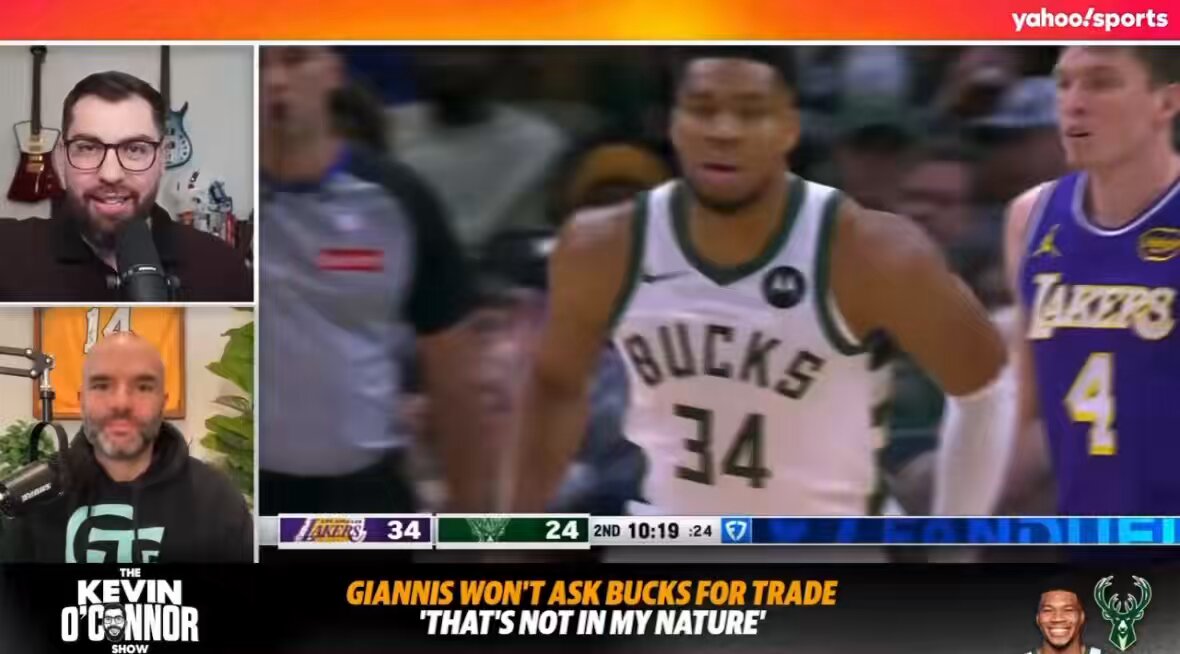 “This is Giannis avoiding accountability. Deep down inside I think he wants the freedom to leave without the guilt of being the one who's saying goodbye…I think he's worried about Bucks fans burning his jerseys. That’s not gonna happen. It’s an irrational fear.” - Kevin O'Connor