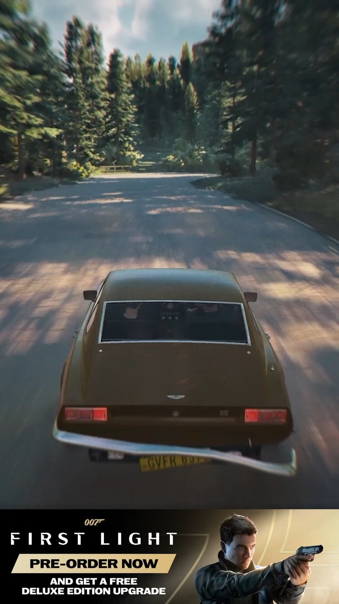 You can't have a James Bond game without iconic cars and high-octane chases. Pre-order now and get a free Deluxe Edition Upgrade. #007FirstLight #EarnTheNumber