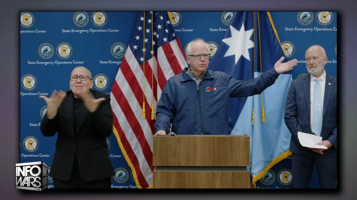BREAKING VIDEO: Watch Minn. Gov. Tim Walz' Address The Woman That Was Shot & Killed After She Ran Over An ICE Agent, Comparing Her To George Floyd "George Floyd Who- Was Murdered Just A Few Blocks From This Site- Tore At Our Soul... Kristi Noem Was Judge, Jury, & Executioner Yesterday... I Feel Your Anger!"
