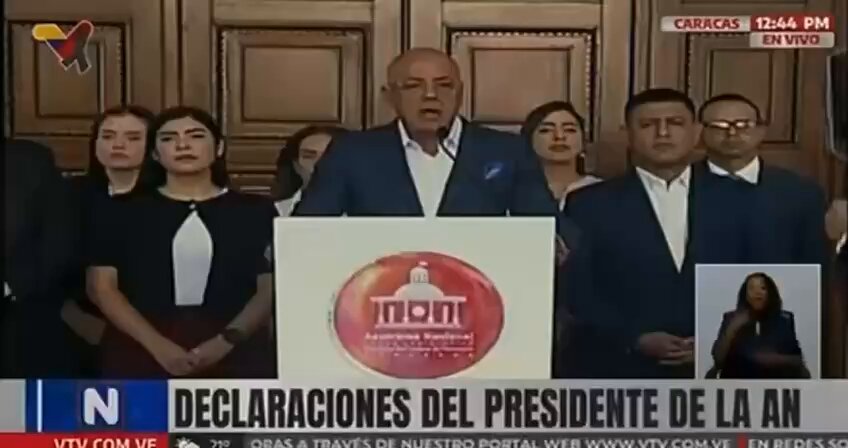 Venezuela 🇻🇪 BREAKING: Jorge Rodríguez has announced the release of a "significant number" (meaning most of not all) political prisoners.