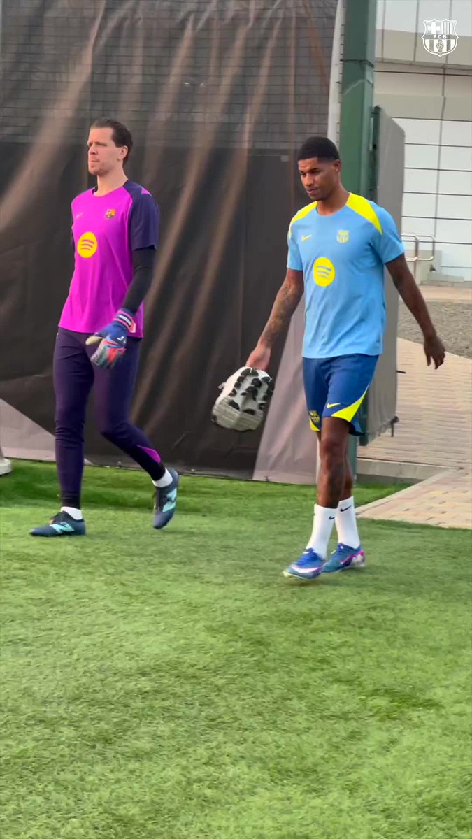 From earlier: the team training in Jeddah.👋