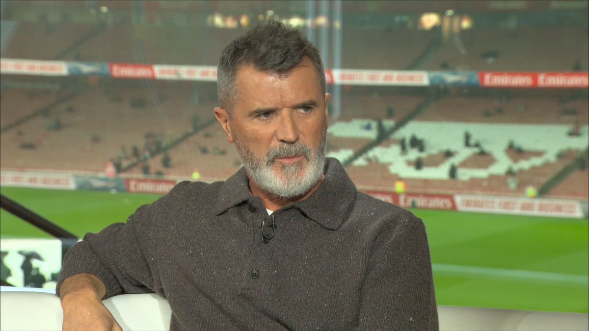 "It's all set up for Arsenal to go on and win the title" 👀 Roy Keane thinks the Premier League title is Arsenal's for the taking 🏆
