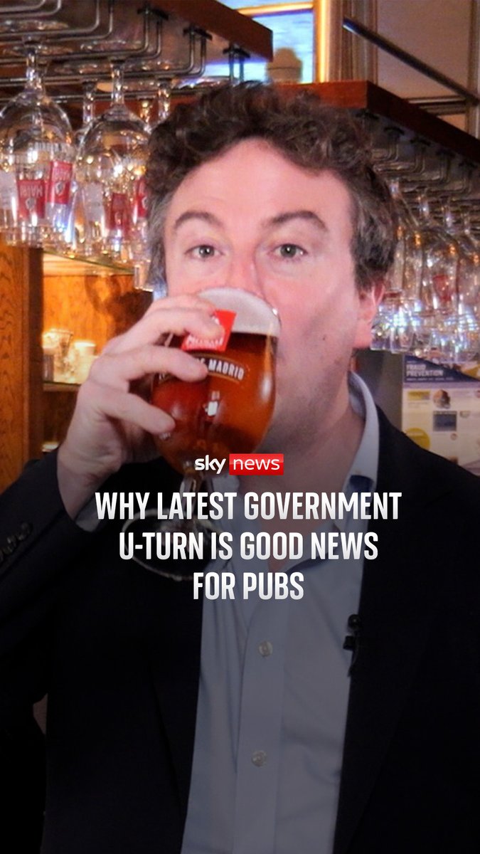 Sir Keir Starmer's seventh major U-turn is on the cards, with pubs set to get business rates support whilst other industries are left out. Sky's deputy political editor Sam Coates Sky explains.