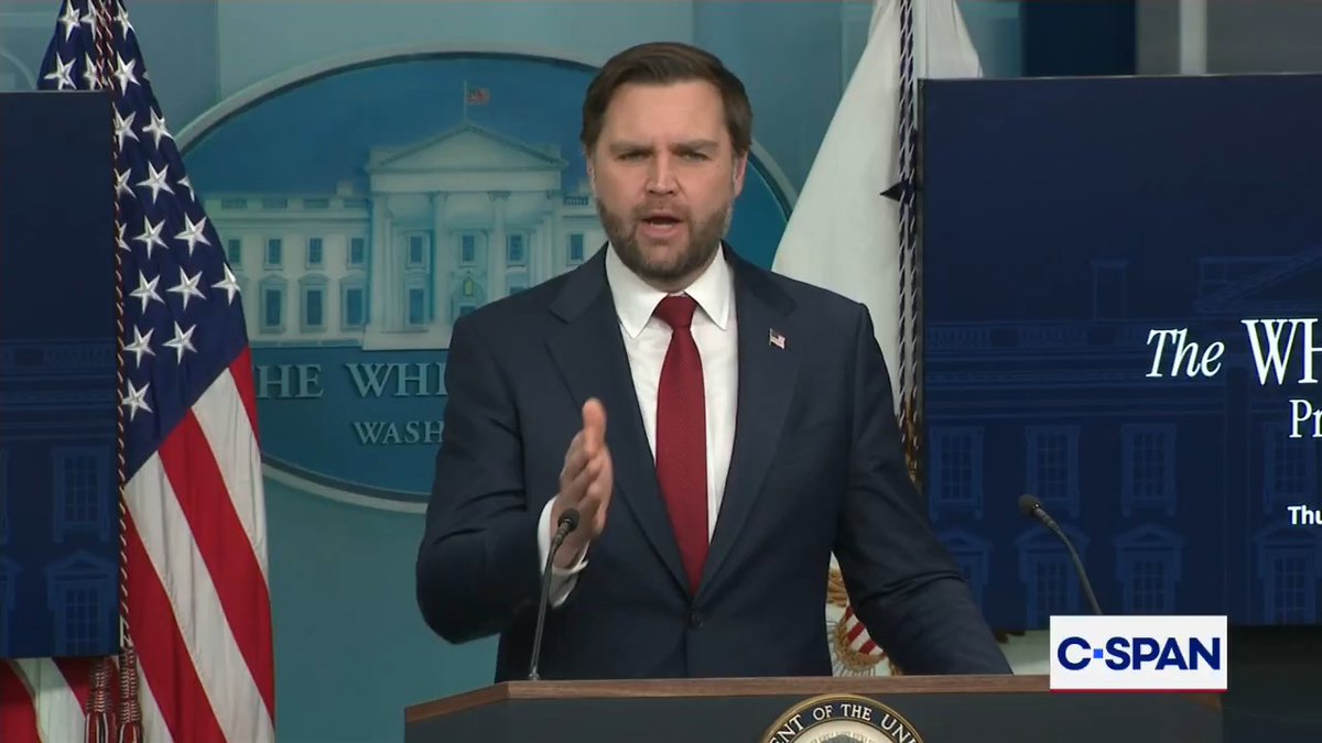 VP Vance: "Every president, Democrat or Republican, believes the war powers act is fundamentally a fake and unconstitutional law. It's not going to change anything about how we conduct foreign policy over the next couple of weeks, the next couple of months."