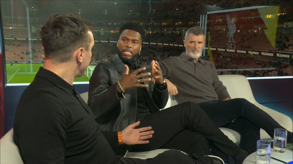 "They've lost key players... that's the truth!" 🤷‍♂️ "I'm not buying that!" 😡 Daniel Sturridge and Gary Neville disagree over why Liverpool dropped off after winning the title last season 🗣️