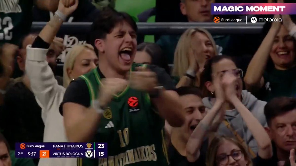 Cedi in transition 💨 #MotorolaMagicMoment motorola I Panathinaikos BC