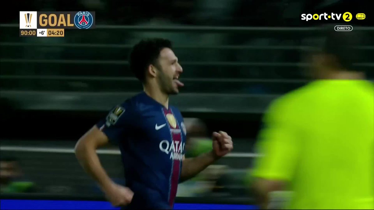 Vitinha fez um passe soberbo e Gonçalo Ramos salva o PSG nos descontos!