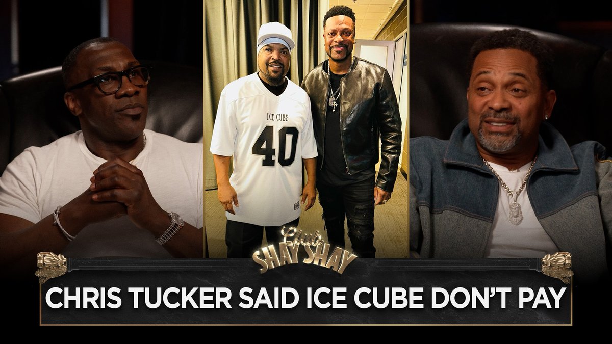 Mike Epps: “Chris Tucker might be the first n*gga to say Ice Cube don’t pay.” “Chris Tucker might be the first n*gga to say Ice Cube don’t pay. I remember he had a joke that said, ‘Man, that n*gga paid me in t-shirts and CDs.’” - Mike Epps