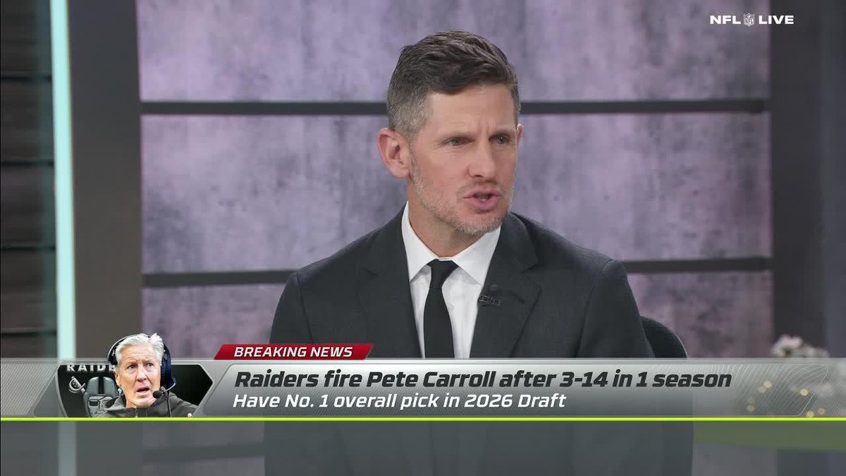 "The Raiders have to ask themselves do they want to be serious." —Dan Orlovsky on the Raiders firing Pete Carroll 😳