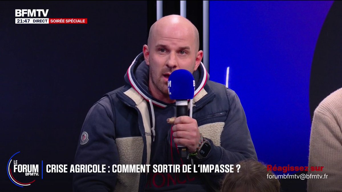 🚨ALERTE INFO "Vous êtes déconnectés [..] Emmanuel Macron ne prend aucun risque en disant non sur le Mercosur maintenant", déclare Maximilien, superviseur dans la grande distribution. Un vrai président, qui défend son pays, poserait un ultimatum à l’UE.