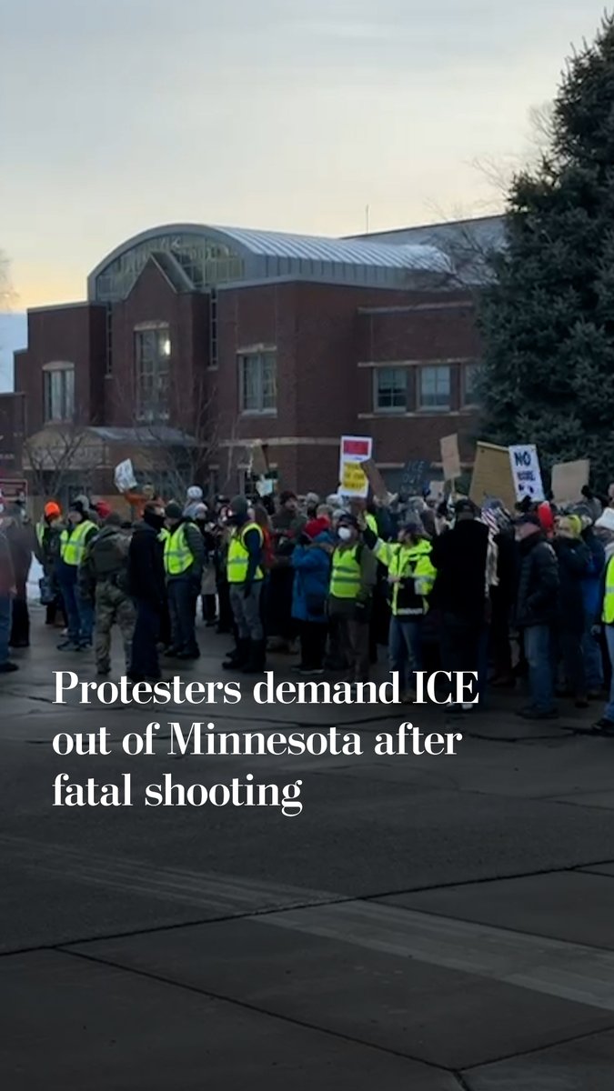 Protesters took to the streets of Minneapolis after an ICE officer fatally shot 37-year-old Renee Nicole Good, sparking outrage from residents and local officials already angered by the Trump administration’s massive enforcement effort in the city.