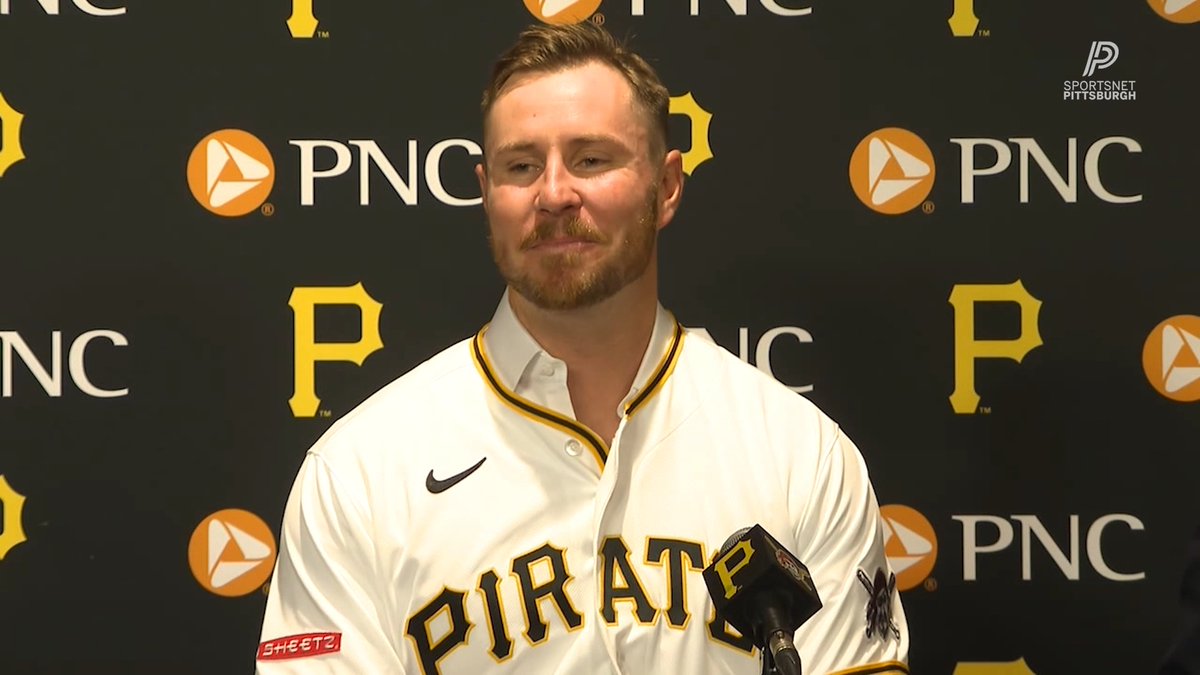 "I did my research before I made my decision ... [the Pirates] just seemed like one or two pieces away from being a legit contender." Ryan O'Hearn is ready to make an impact in Pittsburgh 🏴‍☠️