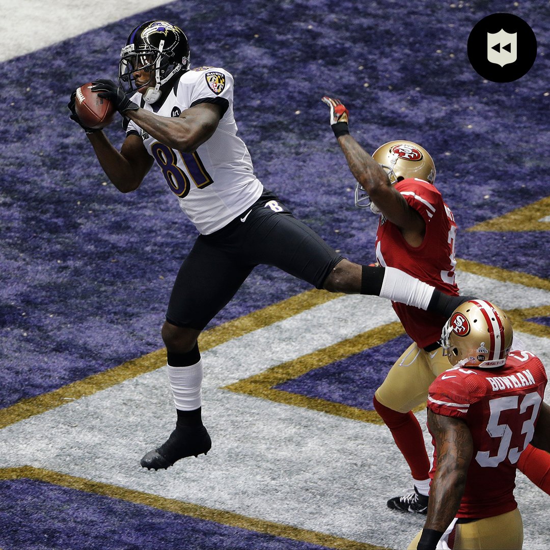 Anquan Boldin in the 2013 playoffs: - 22 catches - 380 yards - 17.3 yards per reception - 4 TDs