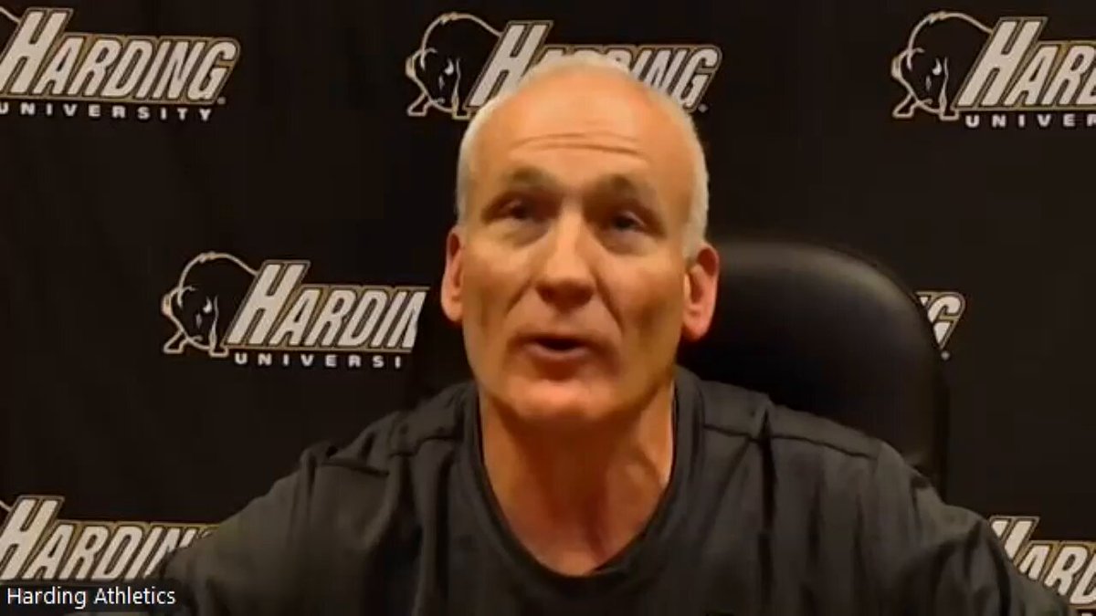 "There's no maintaining around here." Steve Sullivan caught up with new Harding Football Head Coach Roddy Mote earlier this week to talk about taking over a championship program. He said his priority has been communicating with current players, who were off campus during the transition.