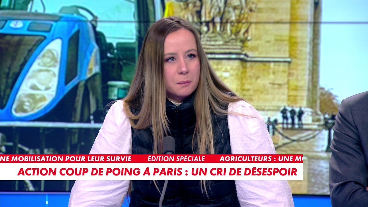 Alice Cordier : «Nous sommes venues en tant que jeunes femmes françaises, pour soutenir les agriculteurs. Tous les Français auraient dû être là.»