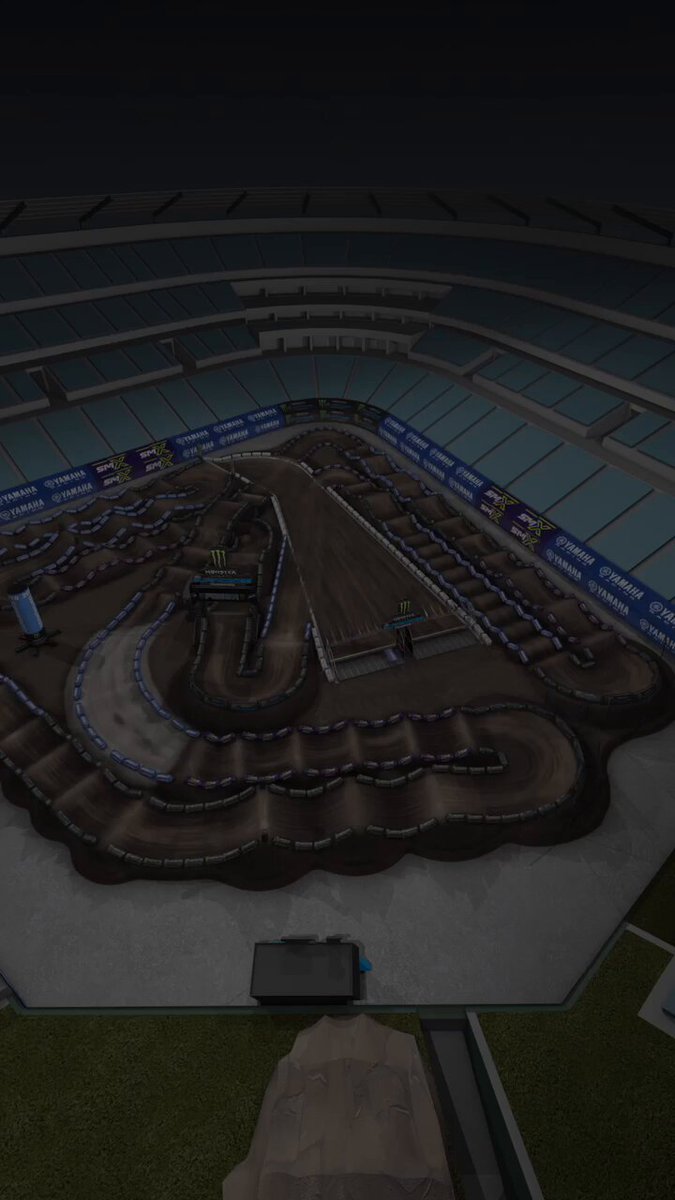 Take a look at the YamahaMotorUSA track map for round 1 in Anaheim! 🗺️ #SupercrossLIVE #SMX #Yamaha