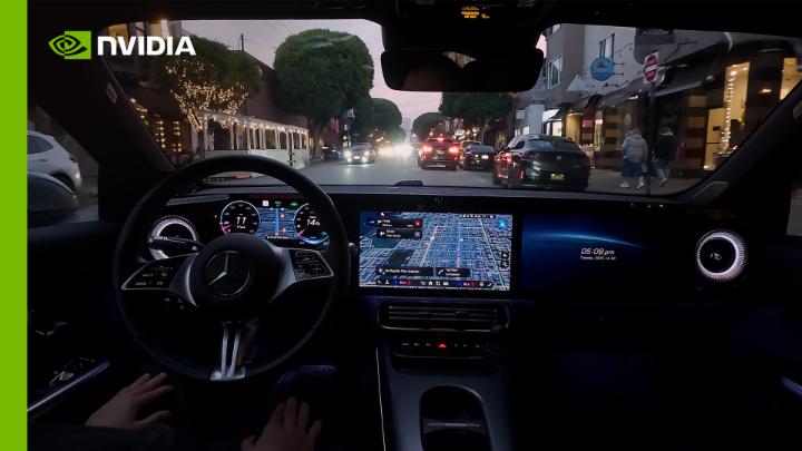 🚗 NVIDIA DRIVE AV takes on the streets of San Francisco. See real-world Level 2++ driving in action—powered by NVIDIA DRIVE AV available later this year in the new Mercedes-Benz CLA. 🎥 Watch the video →