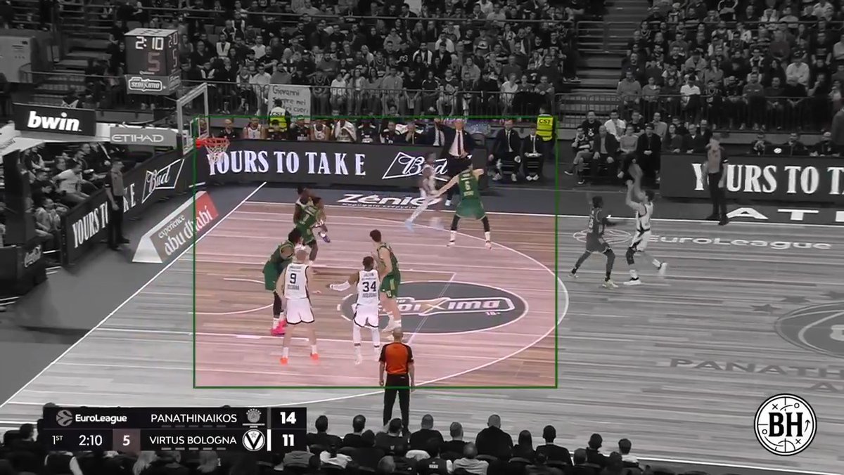 Panathinaikos brought up the defensive intensity and off-ball concentration against Virtus.