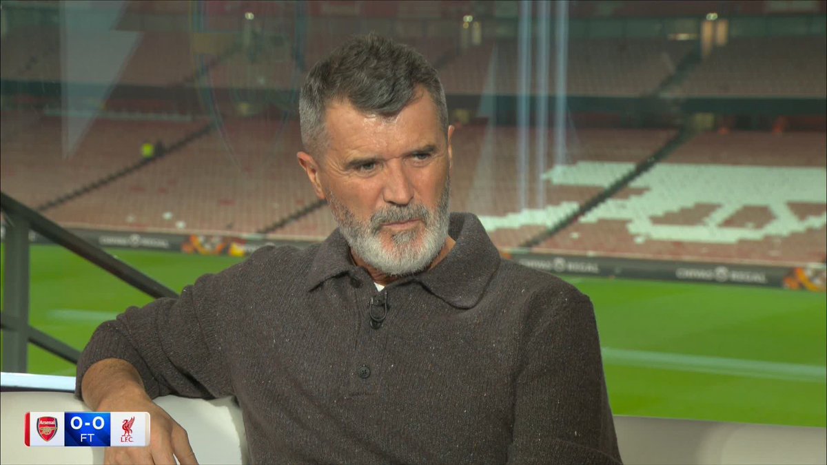 "They lacked a bit of belief" Roy Keane says it could have be a lot worse for Arsenal against Liverpool 😬