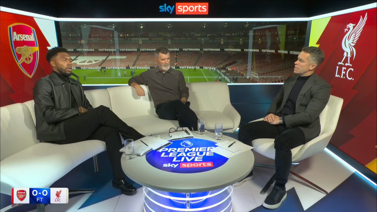 "He'll be proud of his performance tonight" Keane & Sturridge on Jeremie Frimpong's performance against Arsenal, and where his natural position might be in the Liverpool XI 🔎