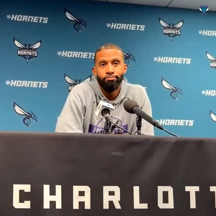 🎙️ Charles Lee on LaMelo Ball, Brandon Miller and Tidjane Salaun: "They're going through their pregame warmups. We'll see where they are. Always just trying to be mindful of how their bodies are responding. This is probably one of the tougher parts of our schedule right now..."