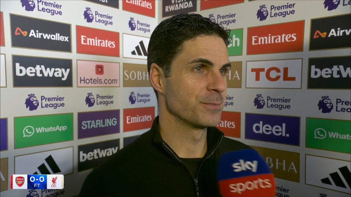🗣️ "Obviously there is no intention from Gabi to do anything bad to him" Mikel Arteta says Gabriel Martinelli would not intentionally hurt Conor Bradley.