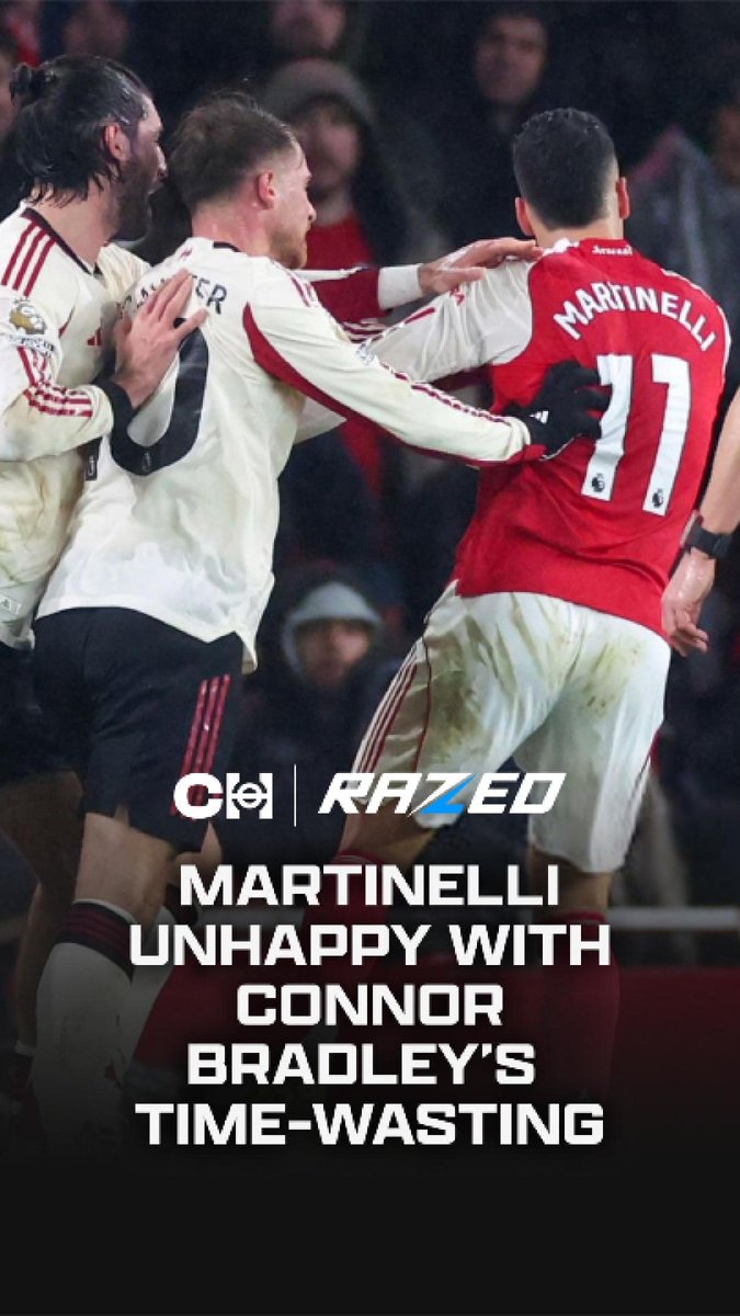 🥊 Arsenal and Liverpool bust-up following Gabriel Martinelli and Conor Bradley incident.